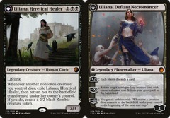 Liliana, Heretical Healer // Liliana, Defiant Necromancer - Foil